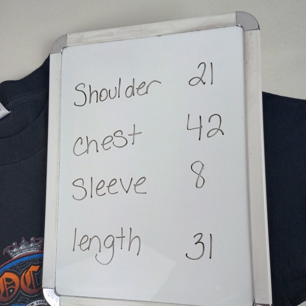 Alstyle Apparel Mens L Black Biker Graphic Y2K Orange County Choppers Tshirt - Picture 4 of 5